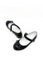 Black Color Girls' Ballerina Shoes with Bow Children's Ballerina Girls' Orthopedic Black Ballerina Shoes - 2