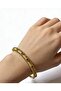 Fiora Ruby Golden Bangle - 2