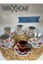 Nostalgic Vintage Gold Gilded Gold Coffee Shop Tea Set 18 Pieces 6-Person Sharm Corner Set - 3