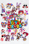The Amazing Digital Circus 2 Phone Laptop Bullet Journal Adhesive Foil Sticker Pack (21Pcs)