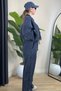 Premium Stone-Washed Washable Track Suit Set - 2