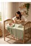 4 Layer Muslin Baby Blanket, Cotton Breathable Soft Texture, 100X130 Tassel Detailed Baby Blanket