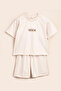 Baby Boy Printed Oversize Shorts Set