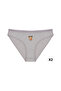 Women's 6-Piece Cotton Lycra Printed Comfortable Fit Panties with Stitching Detail - 3