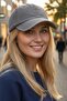 Women's Vintage 100% Cotton Adjustable Baseball Cap Hat - 5