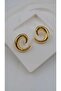 C Model Plate Earrings