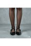 (Pine Cone) Casual Women's Flat Shoes Black - 5