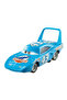 Disney Pixar - 2 Model Set - Transforming Lightning Mcqueen & Strip Weathers Aka "The King" - 5