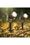 كشاف LED خارجي مع قاعدة أرضية، إضاءة مقاومة للماء للحدائق والمروج والأشجار والممرات والساحات - 7