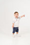 Baby Boy Summer Embroidered Shirt Shorts 2-Piece Set - 4