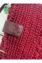 Elora Handmade – Women's Bag with Knitted Textured Leather Strap - 8