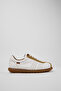 Pelotas Men's White Leather and Nubuck Shoes