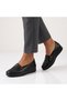 (Clavi) Genuine Leather Inside Gel Comfortable Daily Women's Shoes Black - 3