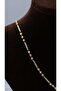 Gold Laser Cut Topcuk Necklace - 2