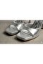 (Erbay) Single Band Platform Women's Heeled Shoes Silver - 4