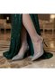 (Park Moda) Women's Closed Toe Evening Dress Shoes Platinum - 5