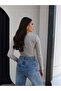 Lace Detail Knitwear Blouse - 5