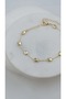 Gold Flat Chain Bracelet - 2