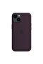 iPhone 14 Silicone Case with MagSafe - Elderberry - 3