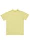 Boy's Palm Tree Embroidered Polo Collar T-Shirt for Ages 6-9 - Yellow - 2
