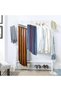 Wooden Belt Hanger with 14 Hooks In-Cabinet Organizer Belt Tie Bra Hanger - 2
