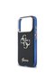 iPhone 17 Pro Max Compatible Case Licensed Text and 4g Large Metal Logo Tpu Cover Blue - 6