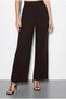 Women's Bitter Brown Belt Detailed Vest and Palazzo Trousers Top and Bottom Set 9396 60286072 - 6