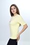 Girl's Crew Neck Drop Shoulder Short Sleeve Printed T-Shirt 24971 - 3