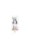 Faux Leather Heeled Shoes Fljkbblel03 - 4