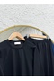 Darinka Skirt Suit with Gazi Stitching on the Front.Mf1886-Nl673 Black - 3