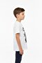 Boy's Crew Neck Short Sleeve Printed T-Shirt 24992 - 2