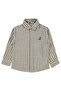 Striped Basic Shirt for 2-5 Years - Brown 2-3 Years