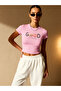 Women's Cotton Good Every Day Printed Casual Crop Top - 3
