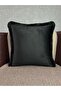 Classic-9208 Black Damask Pattern Double Combination 43X43 Duster Cover - 7