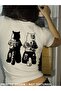 Kemer Boy Sweet Cute Cat Crop Blouse