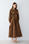 Button Detailed Dress 32-2679 - 7