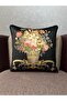 Classic-920800 Black Damask Pattern Double Combination 43X43 Duster Cover - 6