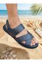 Genuine Leather Summer Orthopedic Men's Sandals - 4