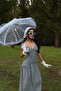Black Plaid V-Neck Sleeveless Plaid Patterned Back Detail Long Dress Ate-4931 - 3
