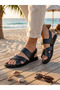 Genuine Leather Summer Orthopedic Men's Sandals