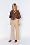 Women's Mink 2039 Wide Leg Pants with Belt - 4