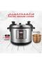 25L Electric Pressure Cooker 3500W Heavy Duty Multi Function Cooker with Digital Control Panel - 3