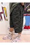 Camouflage Color Double Deep Pocket Summer Capri Shorts