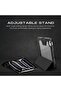 RUGGED Origami Case for iPad Pro 11 M4 (2024) – Military-Grade 3-Layer Drop Protection, Tri-Fold Adjustable Stand with Multiple Viewing Angles, Durable Heavy-Duty Cover in Black - 5