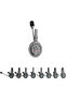 X-Talk X9 Wireless Intercom System with 9 Single-Ear Headsets (2.4 GHz) - 3