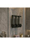 3-Piece Wall Mounted Soap Dispenser Shampoo Shower Gel Dispenser Leak-Proof Organizer 3X300Ml - 2
