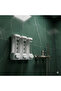 3-Piece Wall Mounted Soap Dispenser Shampoo Shower Gel Dispenser Leak-Proof Organizer 3X300Ml - 4