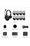 X-Talk X9 Wireless Intercom System with 9 Single-Ear Headsets (2.4 GHz) - 6