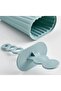 Set of 6 Ice Cream Molds Length 13 cm 6 Pieces Ice Cream Mold Plastic Mold Light Turquoise 00652 - 4