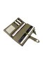Women's Khaki Color Leather Wallet Card Holder Hand Portfolio - 2